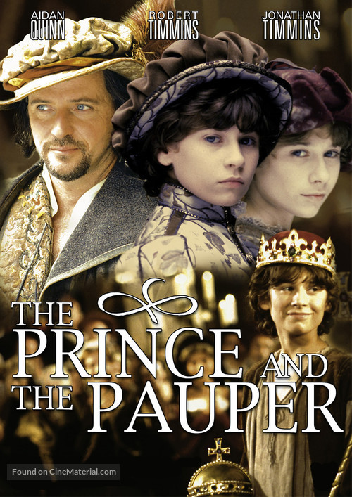 The Prince and the Pauper - British DVD movie cover