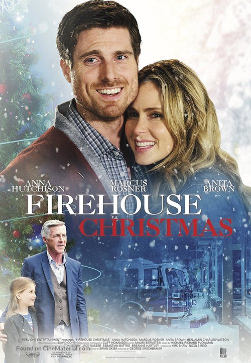 A Firehouse Christmas - Canadian Movie Poster