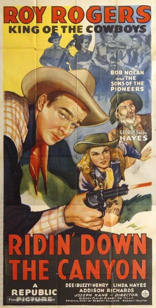 Ridin&#039; Down the Canyon - Movie Poster