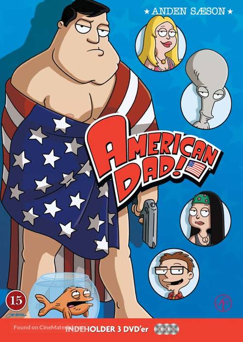 &quot;American Dad!&quot; - Danish DVD movie cover