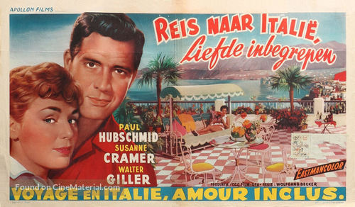 Italienreise - Liebe inbegriffen - Belgian Movie Poster