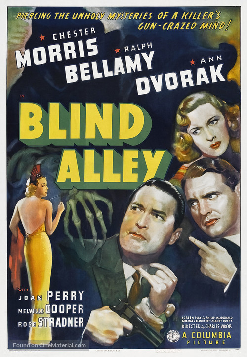 Blind Alley - Movie Poster