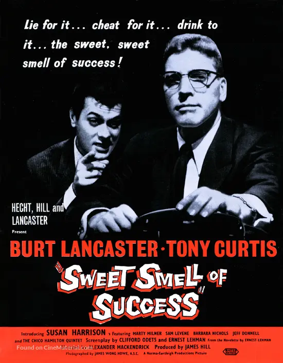 Sweet Smell of Success (1957) movie poster