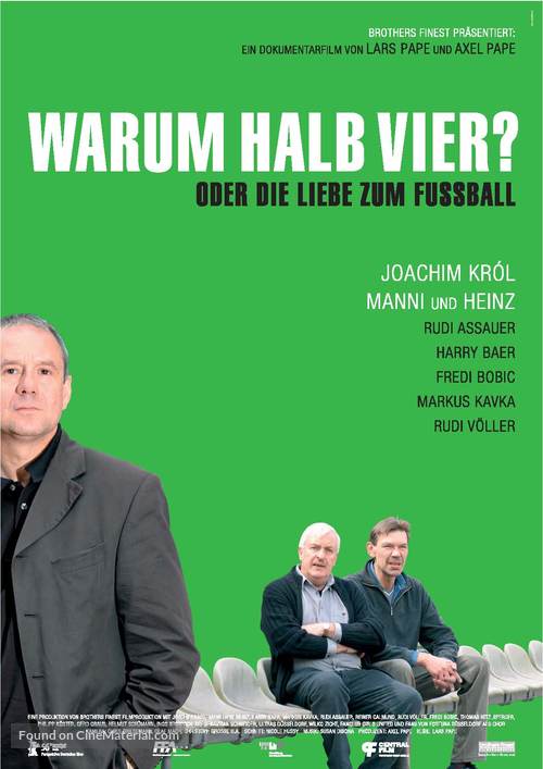 Warum halb vier? - German poster