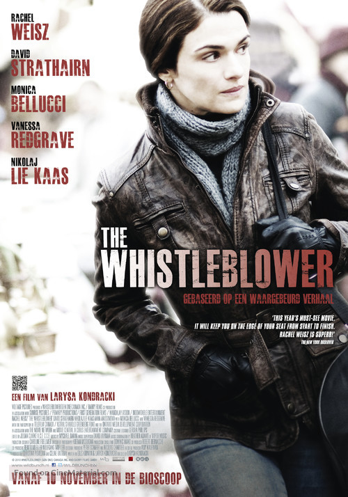 The Whistleblower - Dutch Movie Poster