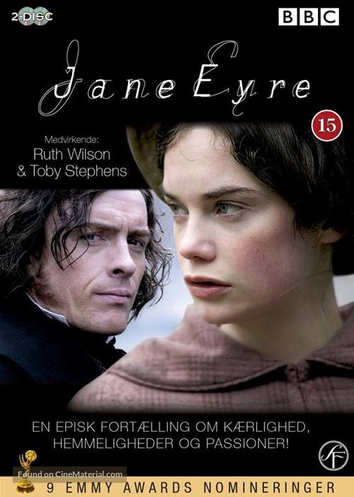 &quot;Jane Eyre&quot; - Danish Movie Cover