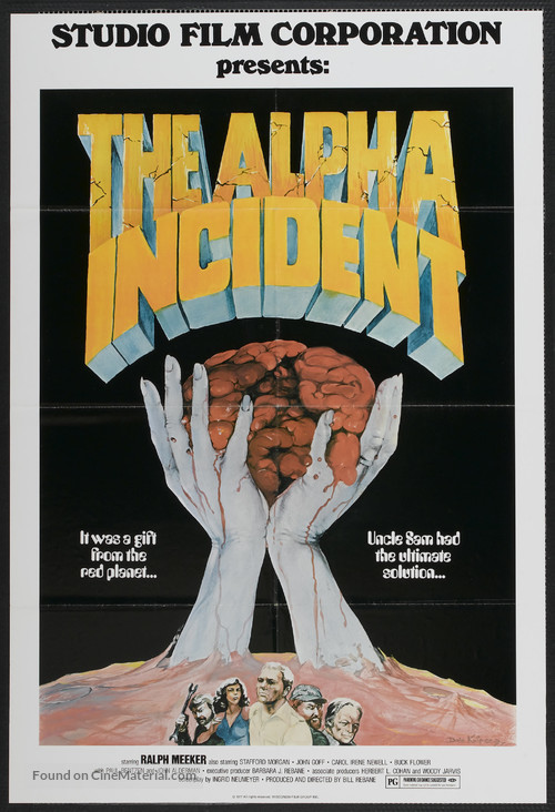 The Alpha Incident - Movie Poster