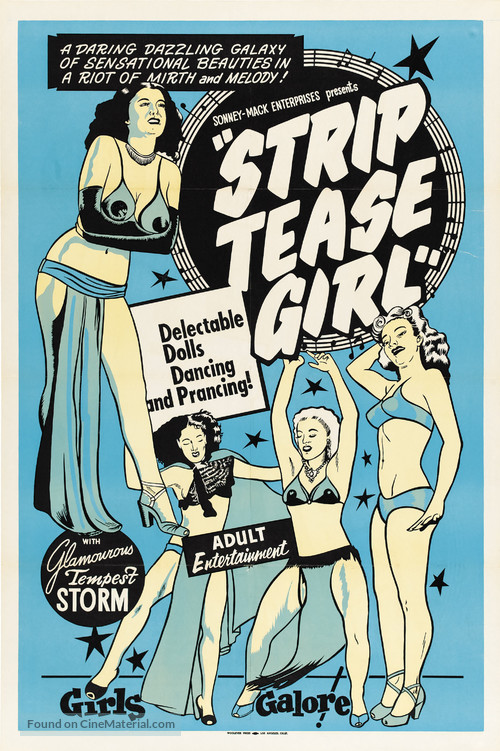 Striptease Girl - Movie Poster