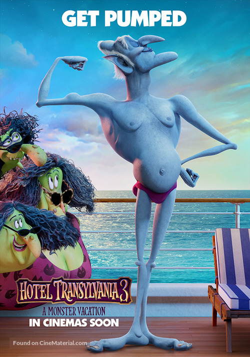 Hotel Transylvania 3: Summer Vacation - British Movie Poster