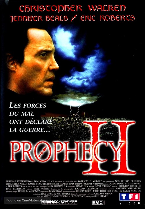 The Prophecy II - French DVD movie cover