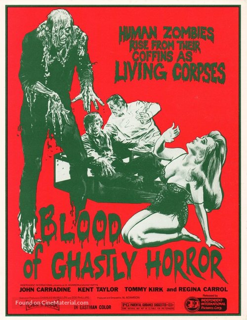 Blood of Ghastly Horror - Movie Poster