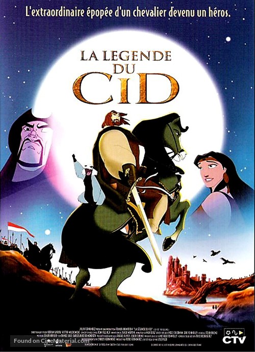 Cid: La leyenda, El - French Movie Poster