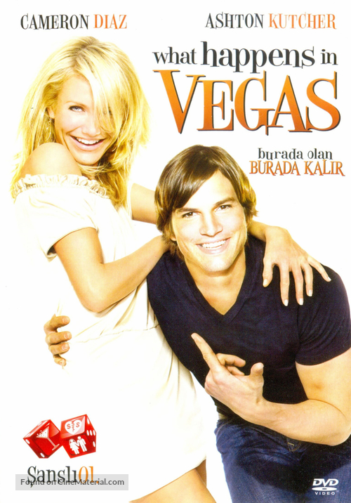 What Happens in Vegas - Turkish DVD movie cover