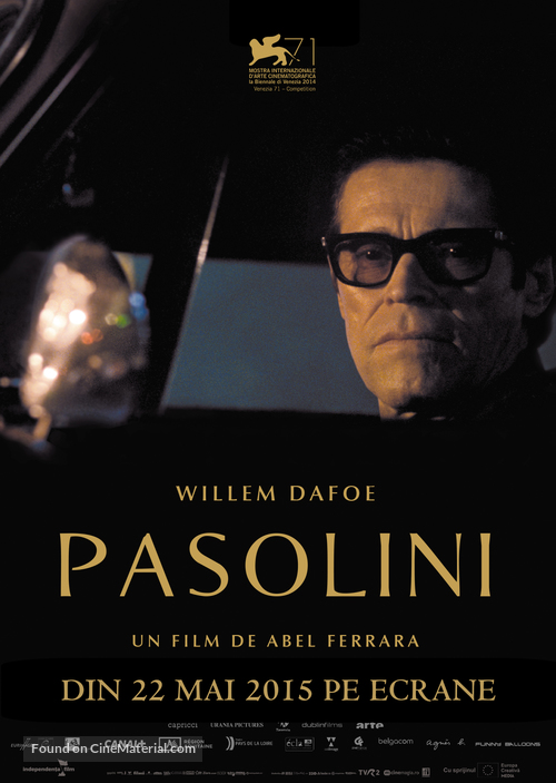 Pasolini - Romanian Movie Poster