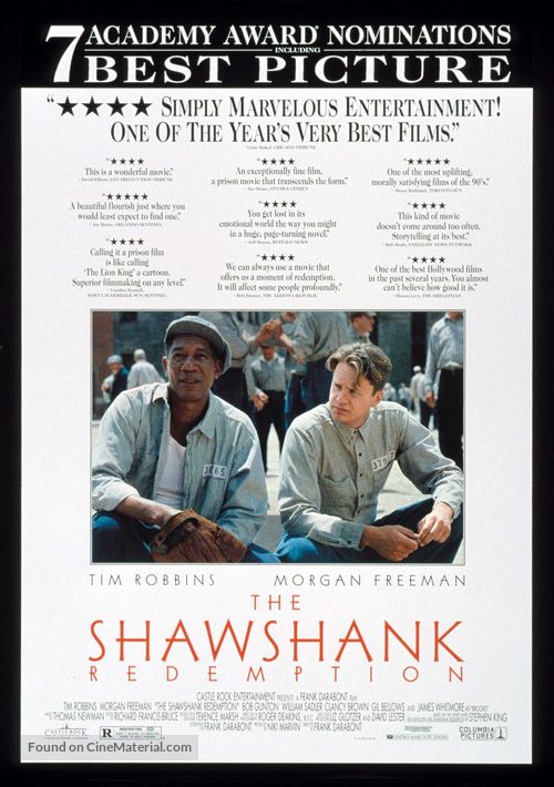 The Shawshank Redemption - Movie Poster