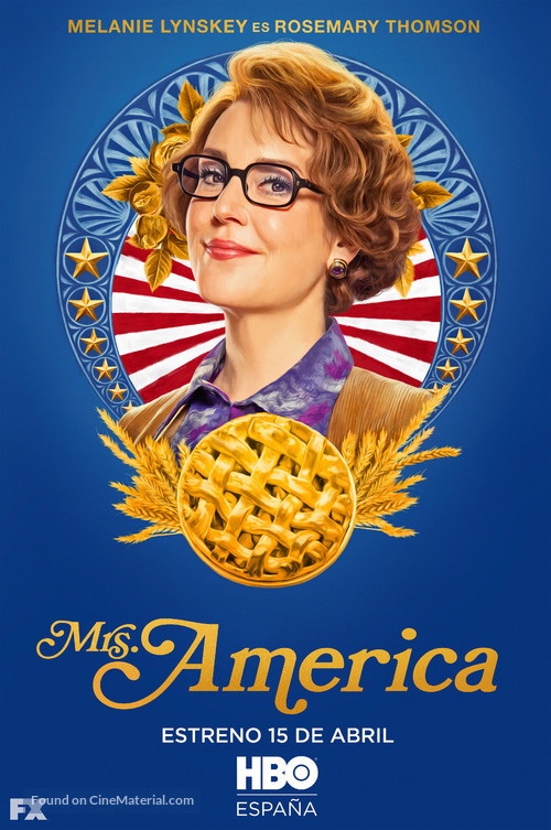 &quot;Mrs. America&quot; - Spanish Movie Poster