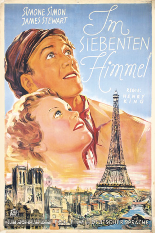 Seventh Heaven - German Movie Poster