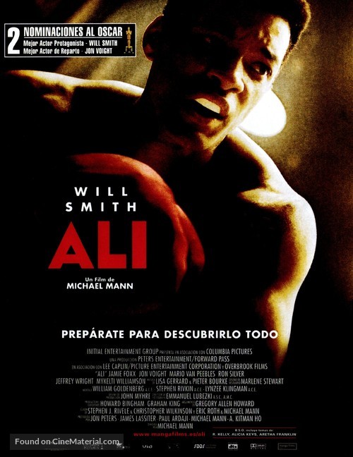 Ali - Spanish Movie Poster