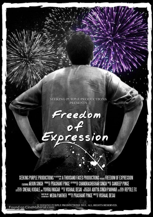 Freedom of Expression - Indian Movie Poster