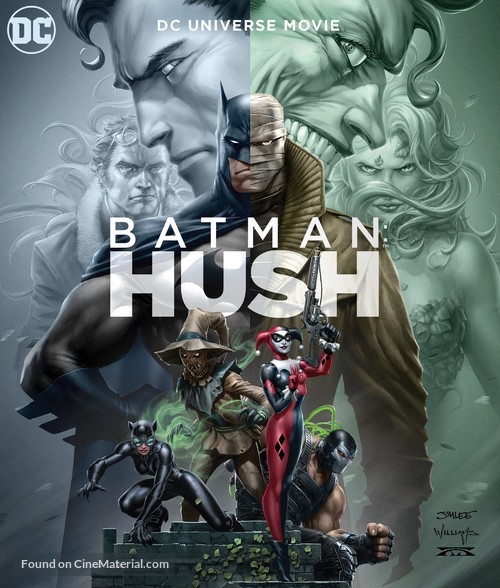 Batman: Hush - Blu-Ray movie cover