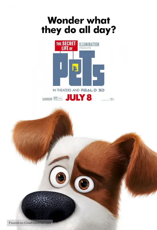 The Secret Life Of Pets 2016 Full Movie Download The Secret Life of Pets (2016) movie poster
