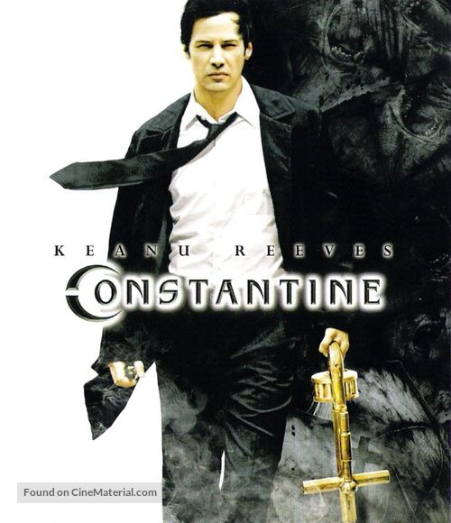 Constantine - French Blu-Ray movie cover