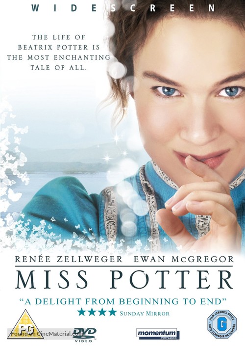 Miss Potter - British DVD movie cover