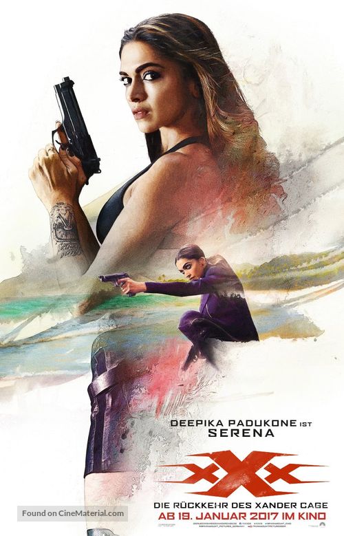 xXx: Return of Xander Cage - German Movie Poster