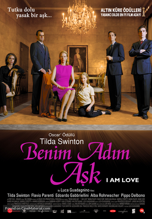 Io sono l&#039;amore - Turkish Movie Poster