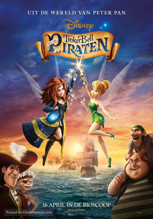 The Pirate Fairy - Dutch Movie Poster