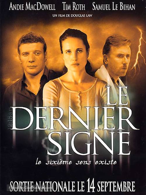 The Last Sign - French poster