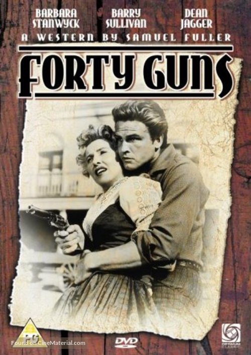 Forty Guns - British DVD movie cover