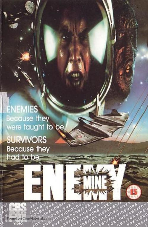 Enemy Mine - British VHS movie cover