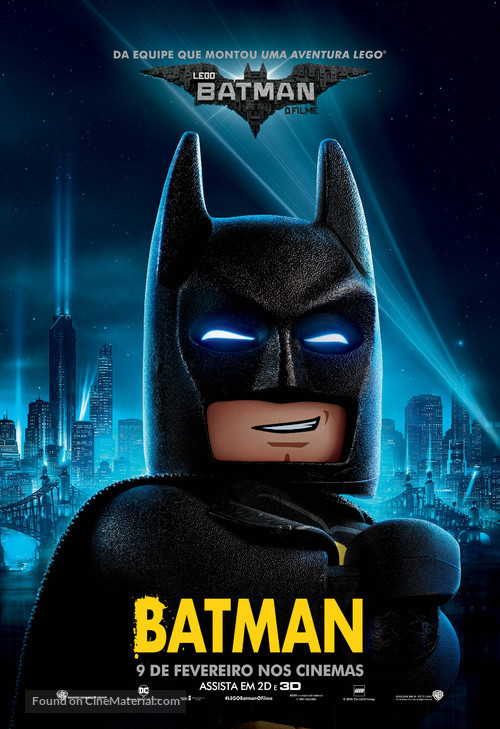 The Lego Batman Movie - Brazilian Movie Poster