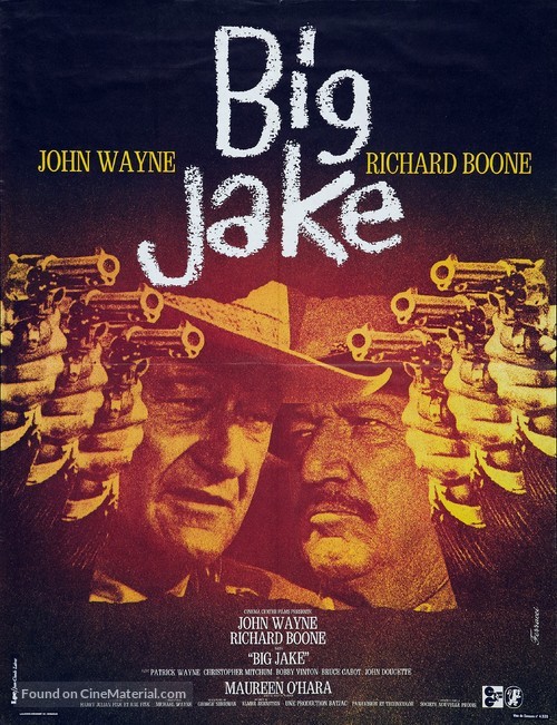 Big Jake - French Movie Poster