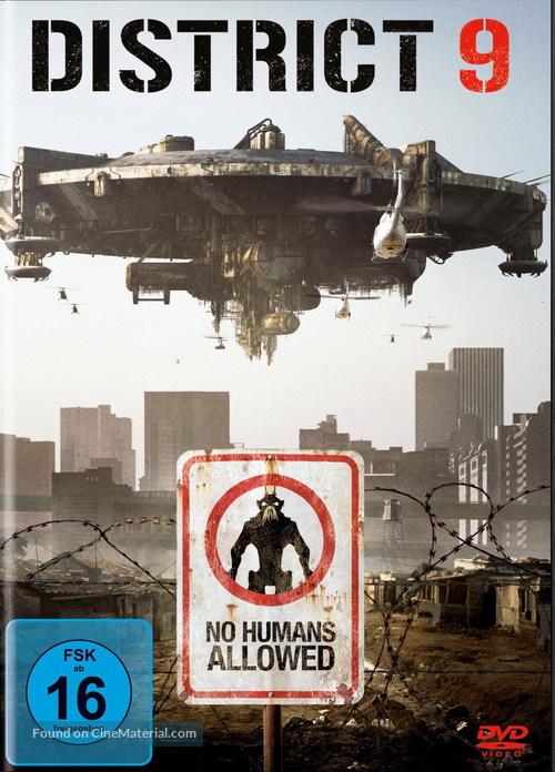 District 9 - German DVD movie cover