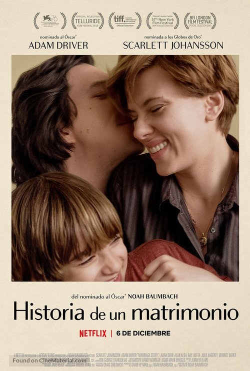 Marriage Story - Spanish Movie Poster