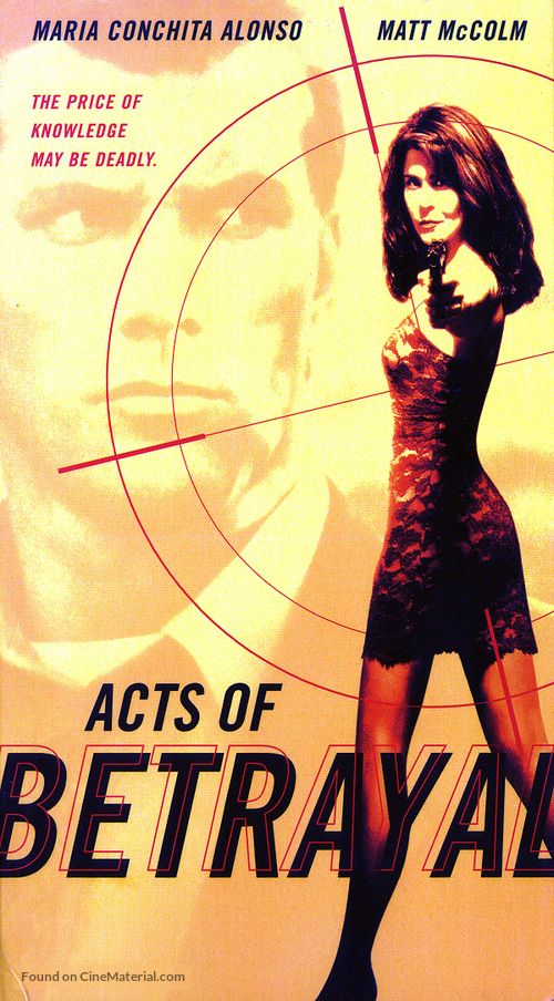 Acts of Betrayal - VHS movie cover