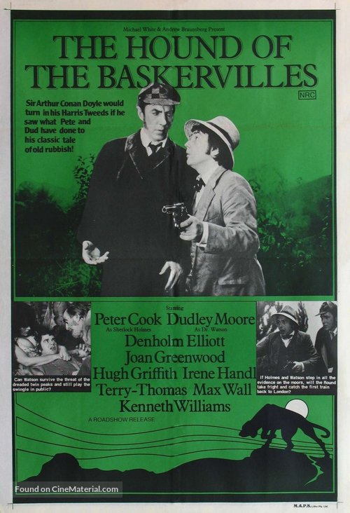 The Hound of the Baskervilles - Australian Movie Poster
