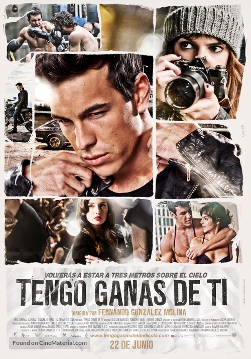 Tengo ganas de ti - Spanish Movie Poster