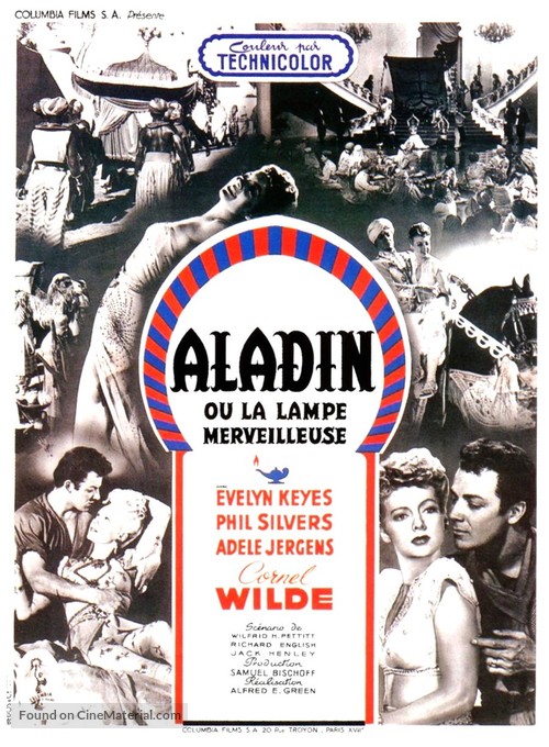 A Thousand and One Nights - French Movie Poster