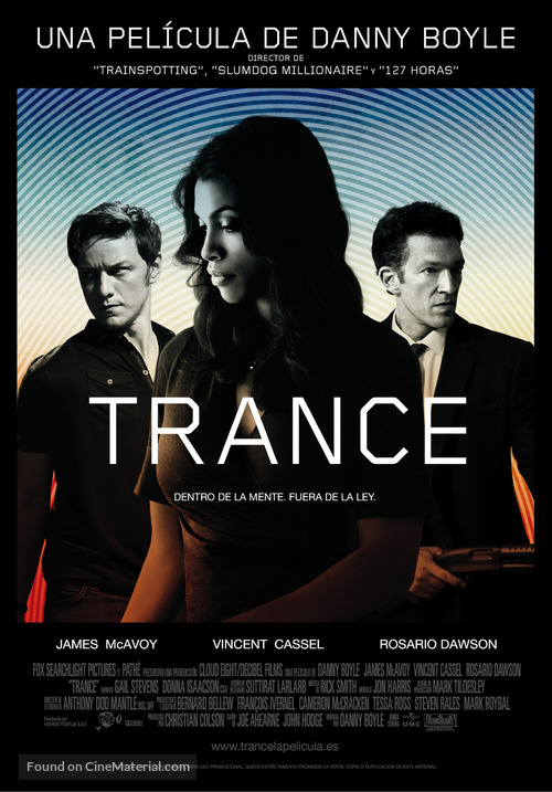 Trance - Spanish Movie Poster