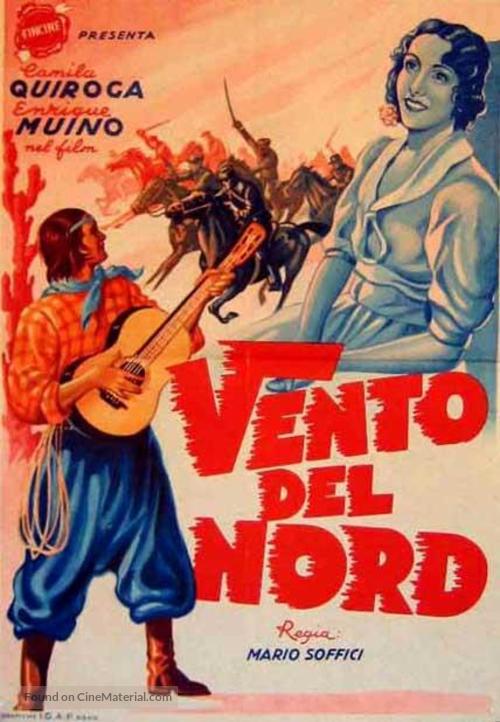 Viento norte - Italian Movie Poster