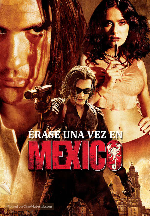 Once Upon A Time In Mexico - Argentinian Movie Cover