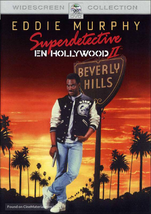 Beverly Hills Cop 2 - Spanish Movie Cover