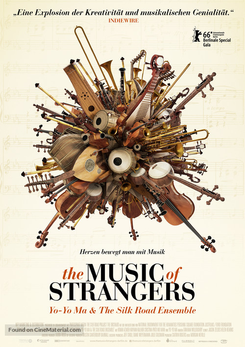 The Music of Strangers - German Movie Poster