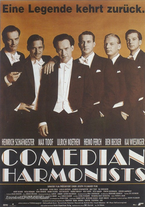 Comedian Harmonists - German Movie Poster