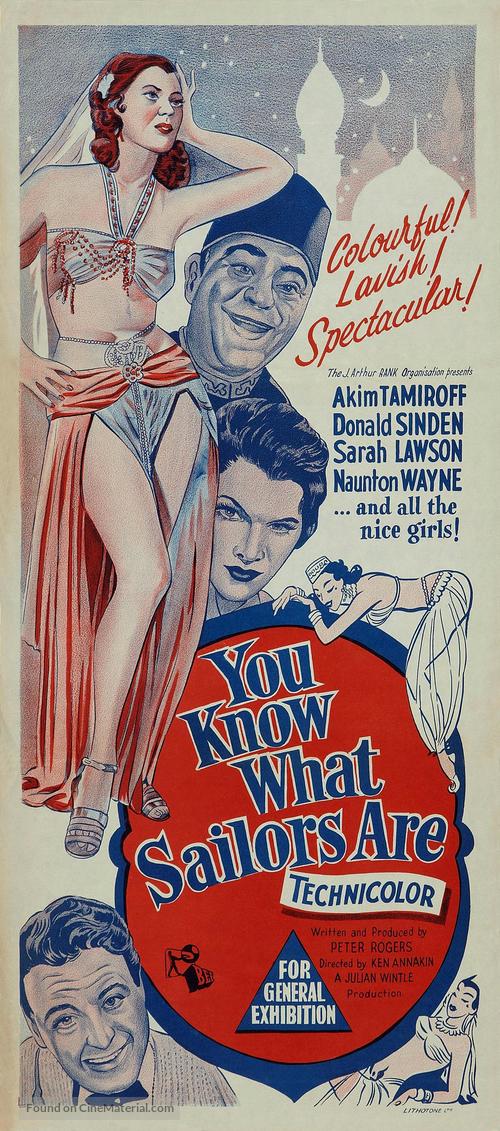 You Know What Sailors Are - Australian Movie Poster