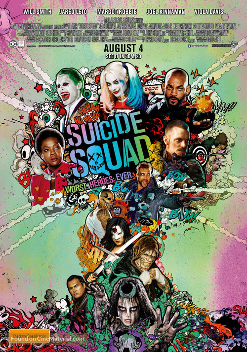 Suicide Squad - Australian Movie Poster