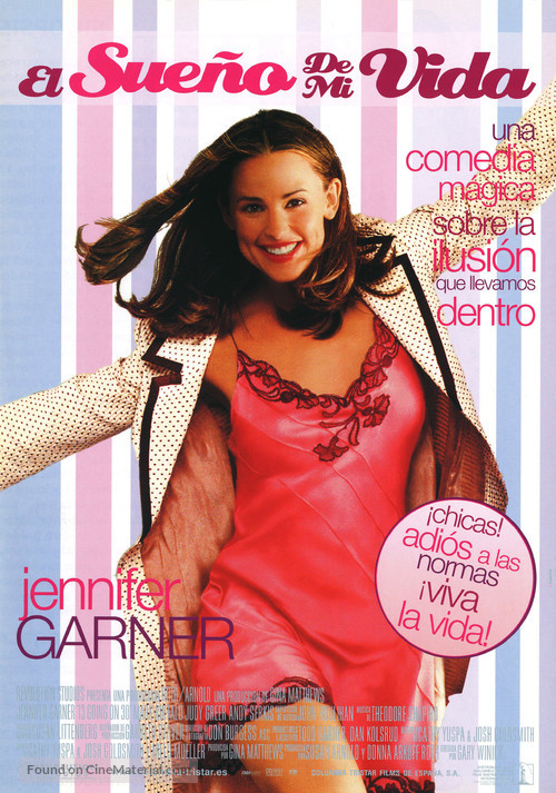 13 Going On 30 - Spanish Movie Poster